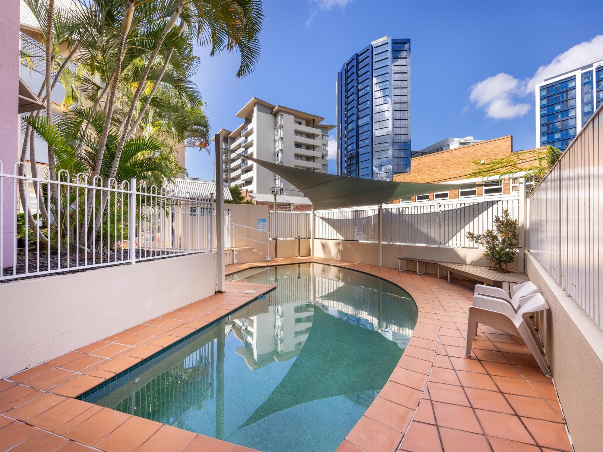 בריסביין Spring Hill Gardens Apartments מראה חיצוני תמונה