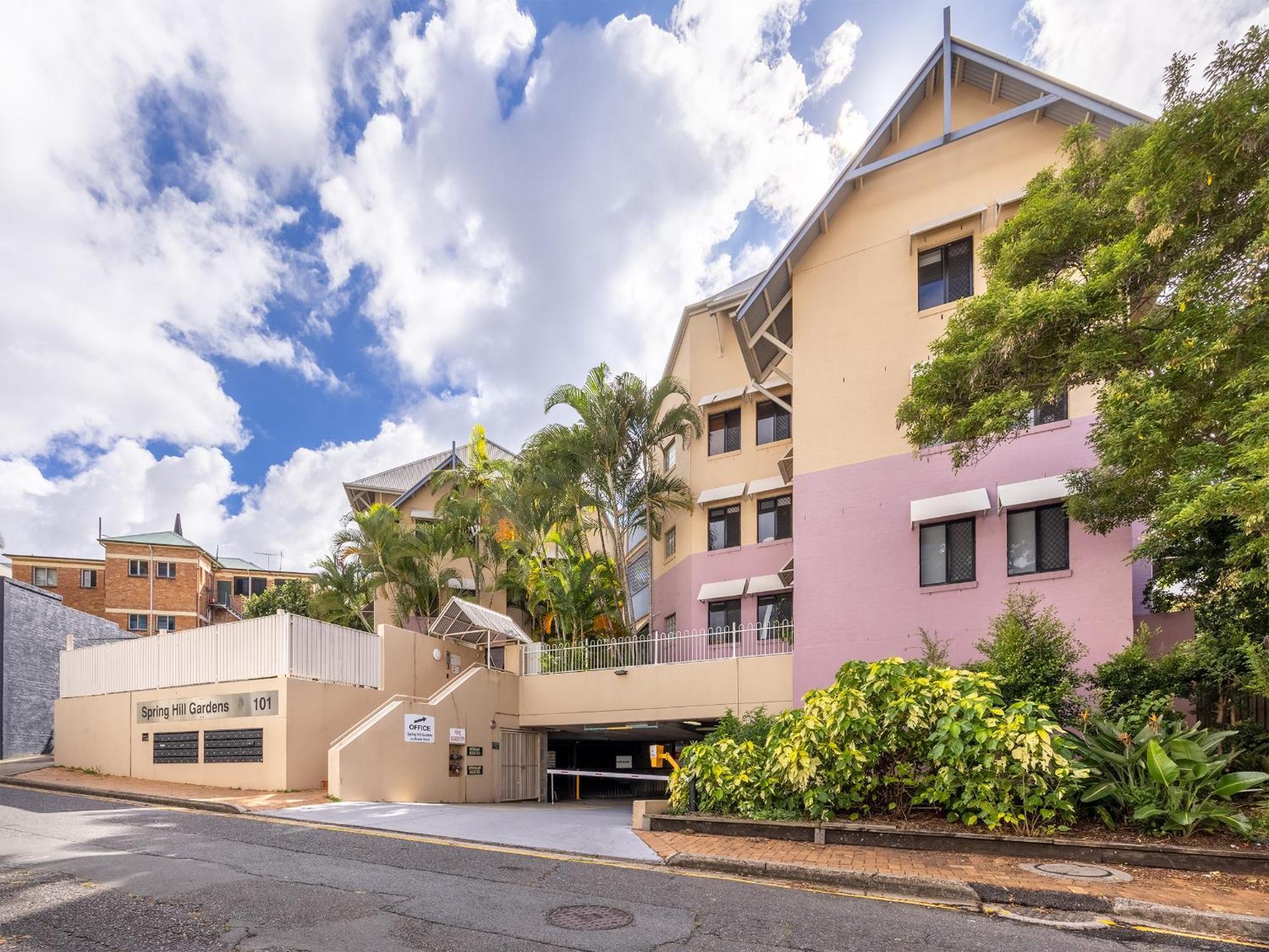 בריסביין Spring Hill Gardens Apartments מראה חיצוני תמונה